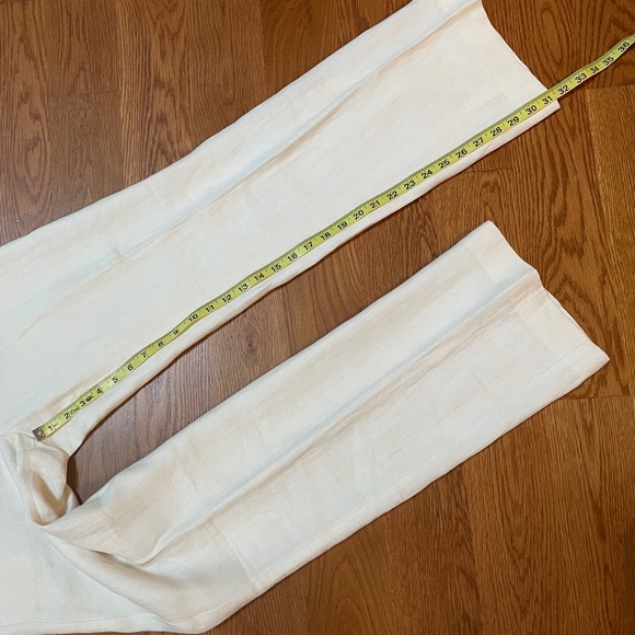 Talbots Heritage Italian Linen Trousers, Size 2 - Picture 13 of 15